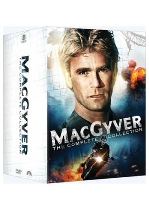 MACGYVER COMPLETE BOX - KAUSI 1-7 + 2 ELOKUVAA (39 disc)